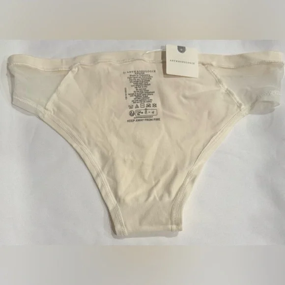NWT Anthropologie OB Mesh + Renna Mix Bikini Briefs - Picture 3 of 3